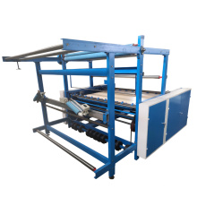 tweed yarn dyed fabric Automatic edge alignment folding Rewinding machine african print knit fabric textile plaiting machine